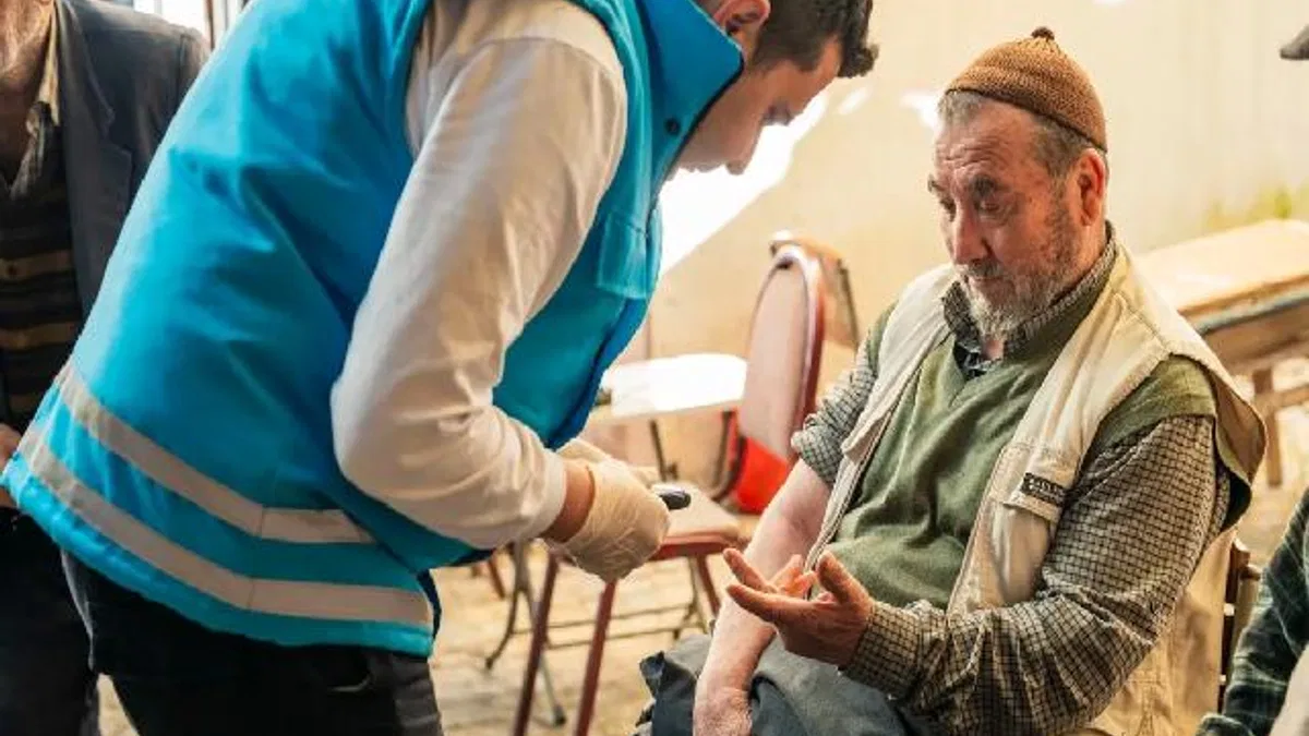 Muğla Milas’da vatandaşlara sağlık kontrolü