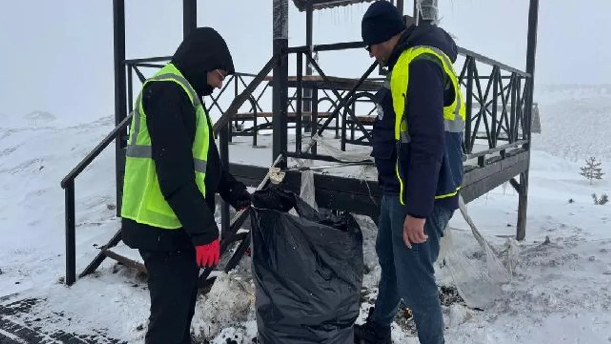 Kayseri Erciyes'in doğası Büyükşehir'le korunuyor