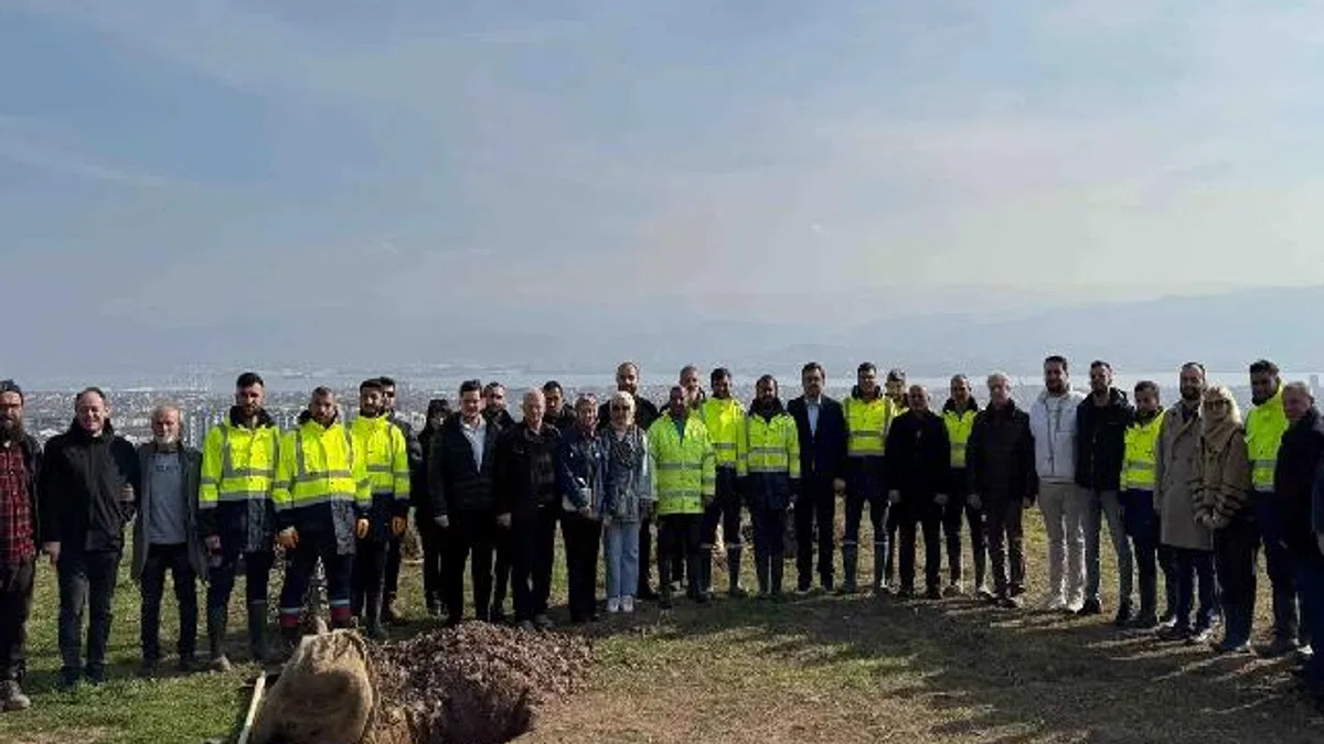 Kocaeli'de 1 Mart anısına hatıra ormanı oluşturuldu