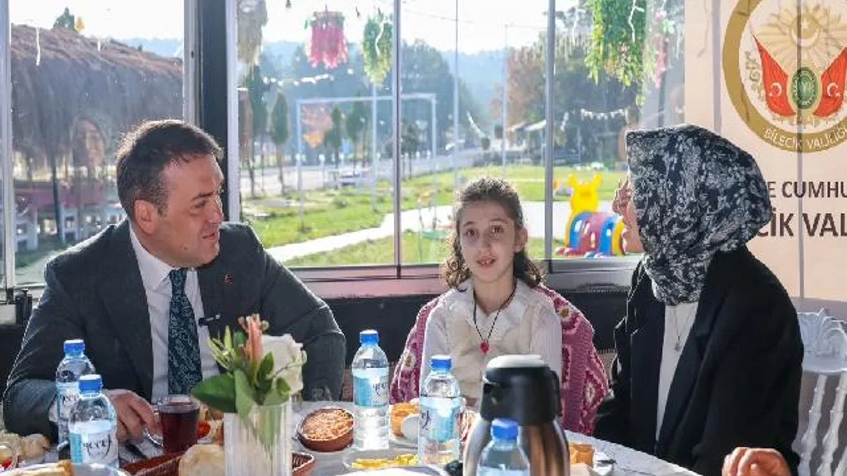 Bilecik'te Vali Sözer engelli bireylerle buluştu