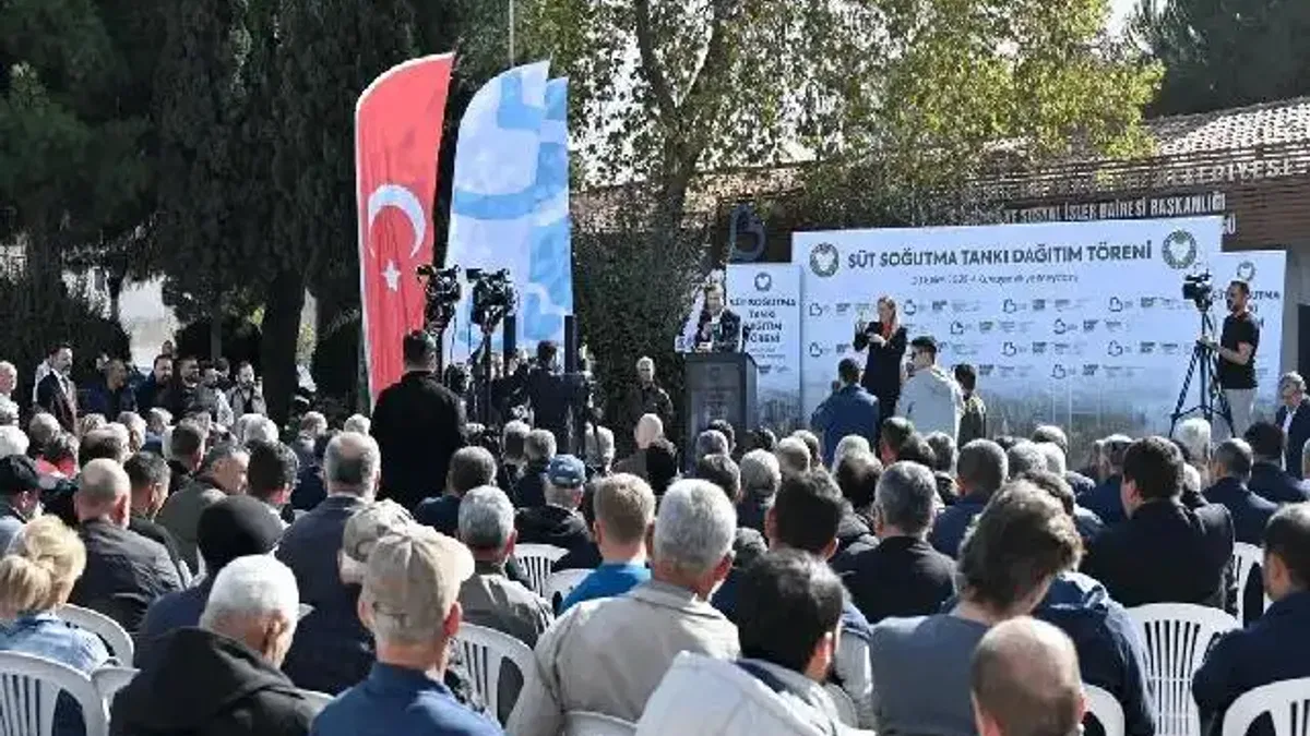 Balıkesir’de süt üreticisine soğuk zincir desteği