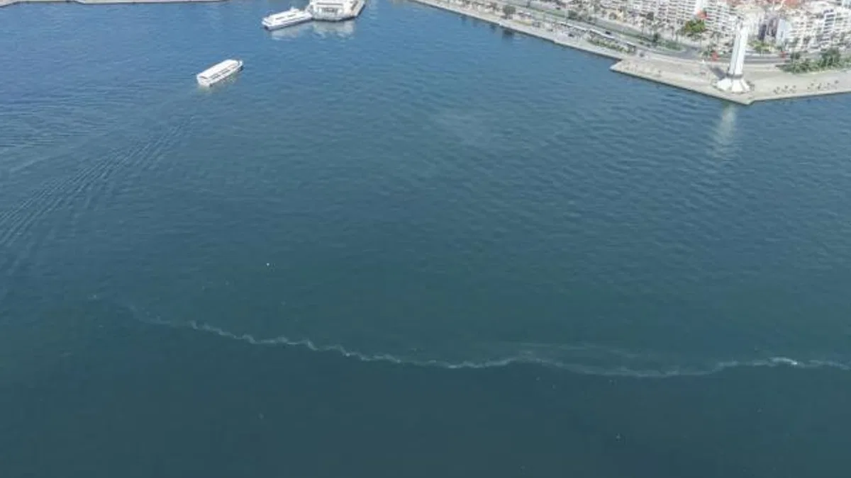 İzmir Körfezi’nde 9. kez dış kaynaklı kirlilik tespit edildi