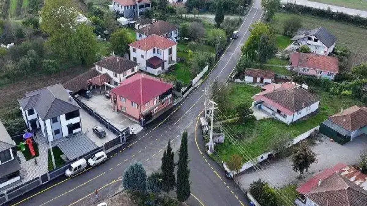 Sakarya Akyazı kırsalında ulaşımda yeni dönem