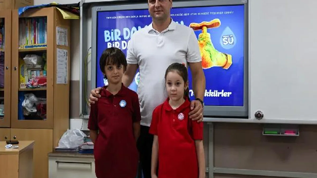 Sakaryalı minikler 'Su Müfettişi' oldu