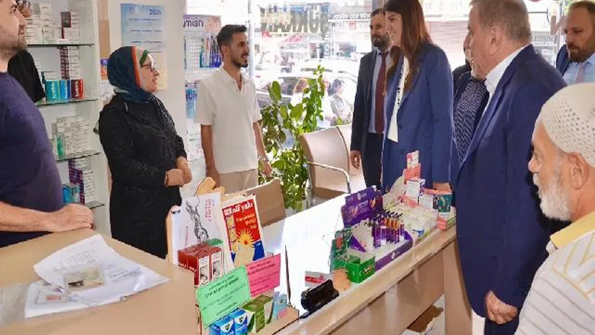 AK Partili Ayaydın, Midyatlılarla buluştu