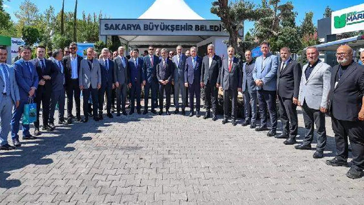 Sakarya’da peyzajın kalbi atıyor: PSB Anatolia Fuarı kapılarını açtı