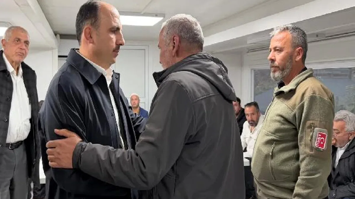 Konya'da Başkan Altay'dan şehit ailesine taziye ziyareti