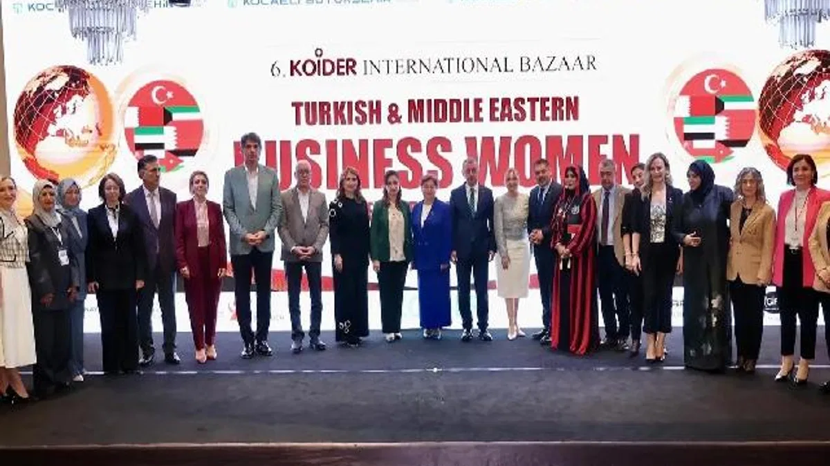 30 ülkeden iş kadınları KOİDER Bazaar'da buluştu