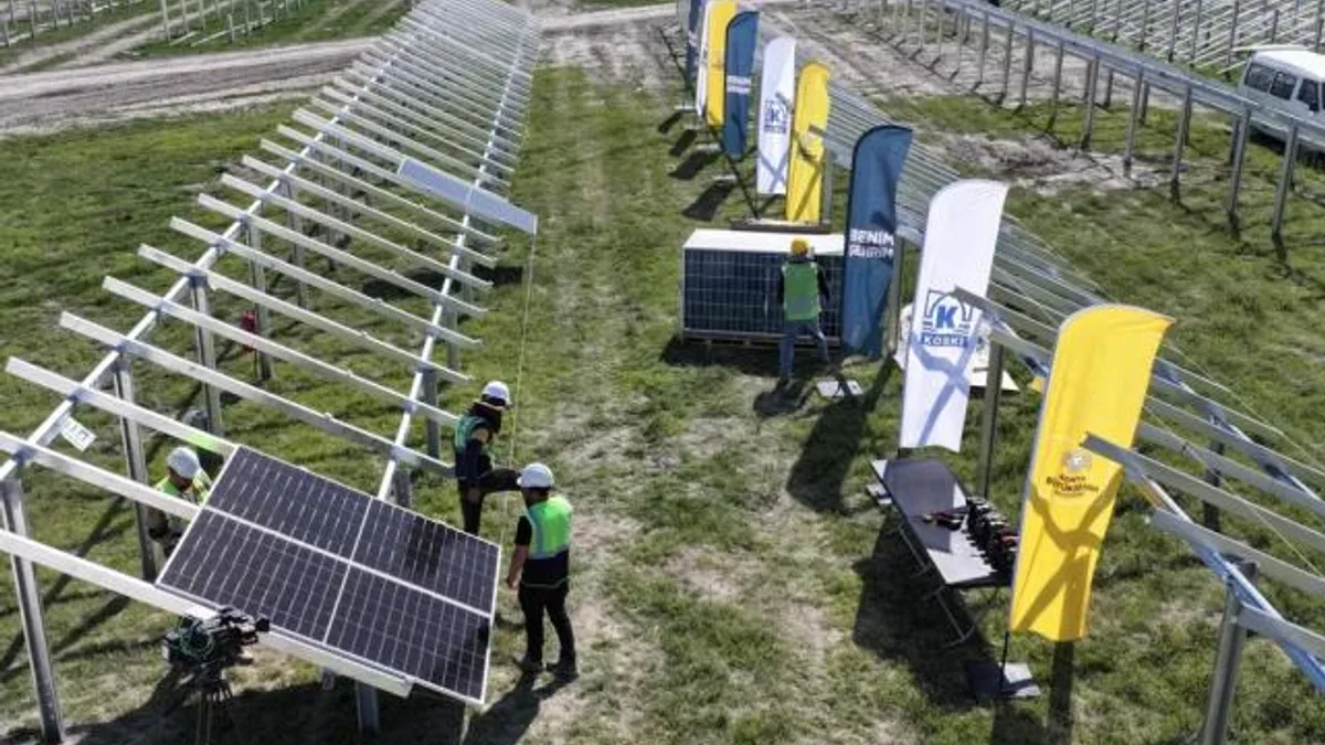Konya'da yenilenebilir enerjide dev yatırım