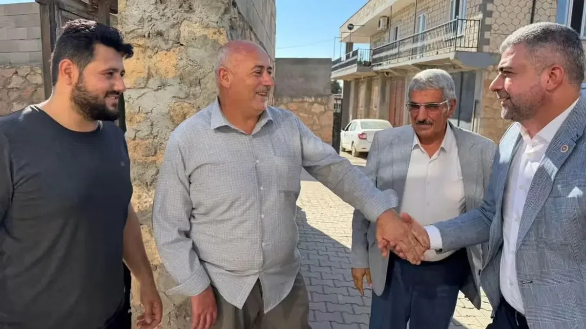 AK Parti Mardin Milletvekili Faruk Kılıç’tan Mazıdağı’na çıkarma