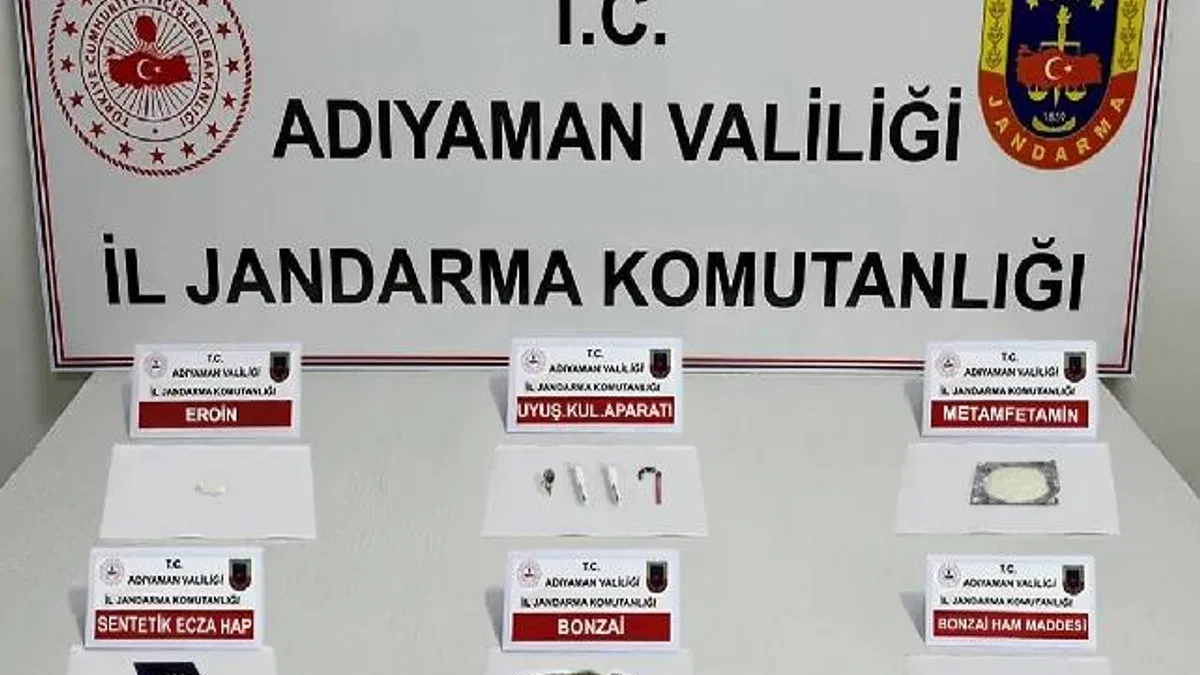 Adıyaman'da uyuşturucu operasyonunda 27 şüpheli yakalandı