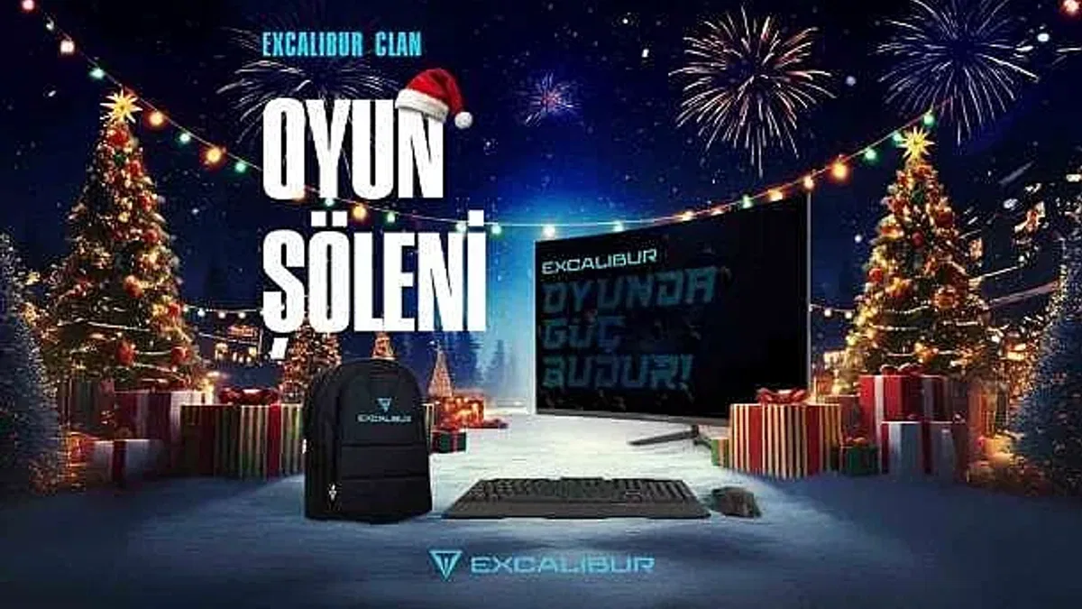 Oyun tutkunları için Excalibur'un 'Yılbaşı Şöleni' 21 Aralık'ta başlıyor