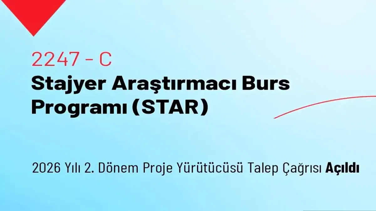 TÜBİTAK star programı ikinci dönem başvuruları başladı