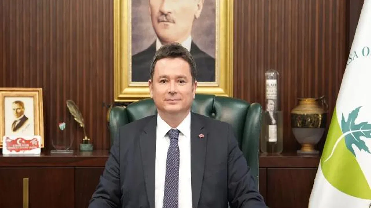 Bursa Osmangazi'de Başkan Aydın'dan bayram mesajı