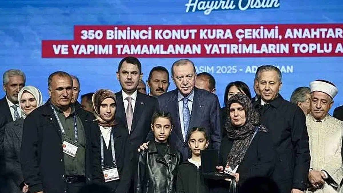 '350 bininci yuvamızın anahtarlarını teslim etmenin gururunu yaşıyoruz'