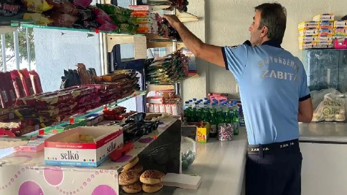 Kocaeli Zabıtası'ndan okul kantinlerine sıkı takip