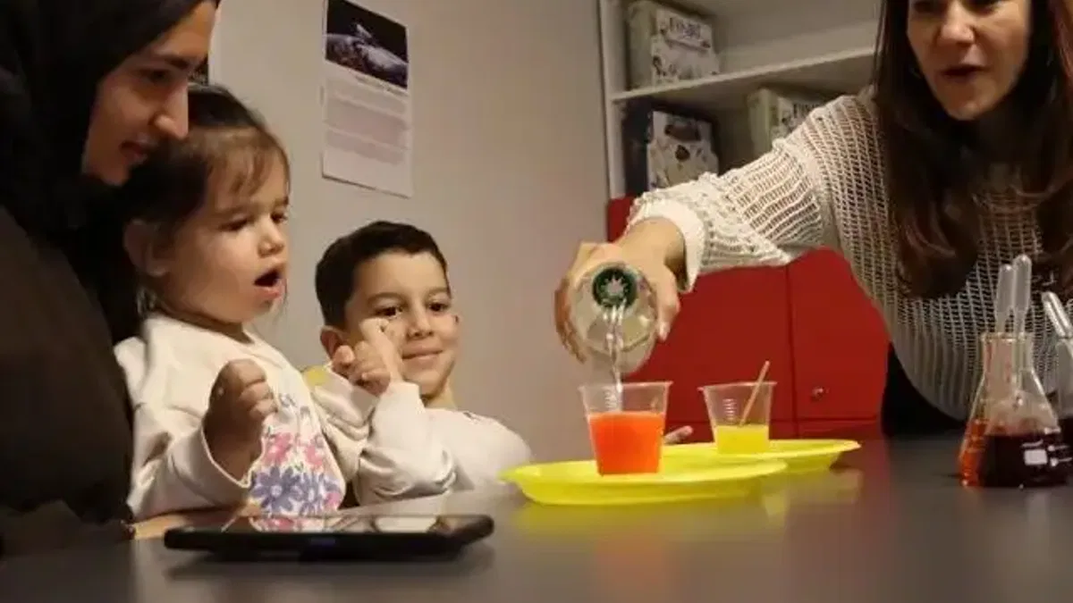 İstanbul Maltepe’de aileler bilimi çocuklarla deneyimledi