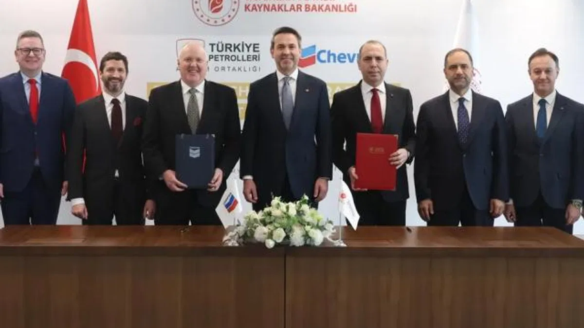 TPAO ve Chevron’dan stratejik mutabakat