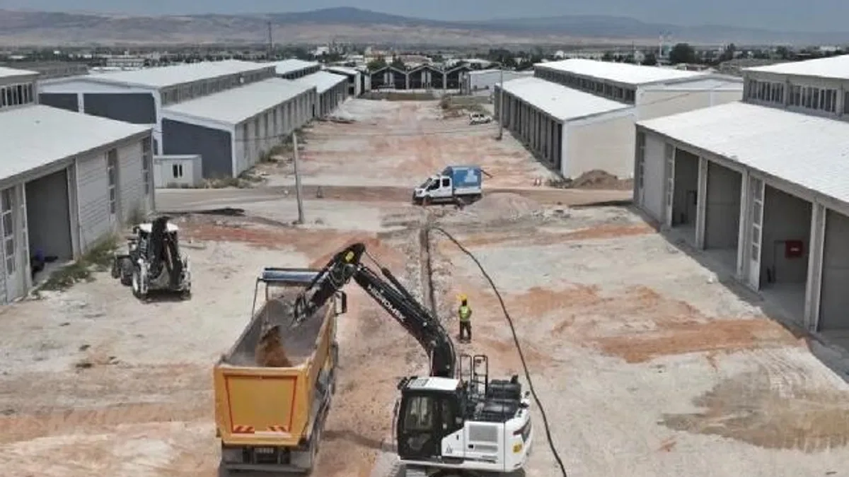 Eskişehir'de sanayi sitesi güçlü altyapıyla üretime hazırlanıyor