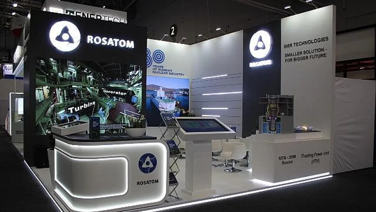 Rosatom, Enlit Africa 2025 Fuarında Yüzer Nükleer Enerji Üniteleri Teknolojilerini Tanıttı