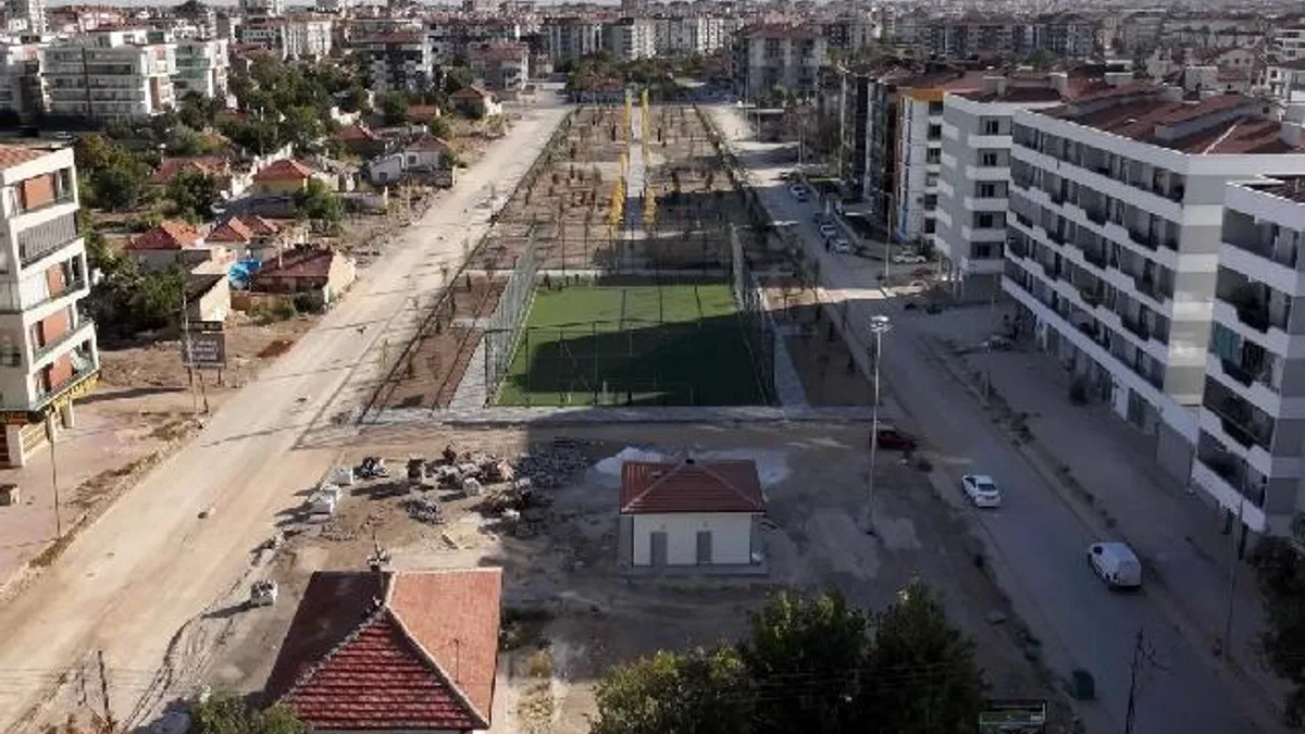 Konya Karatay’da yeni nefes alanı! Çimenlik Parkı tamamlanıyor