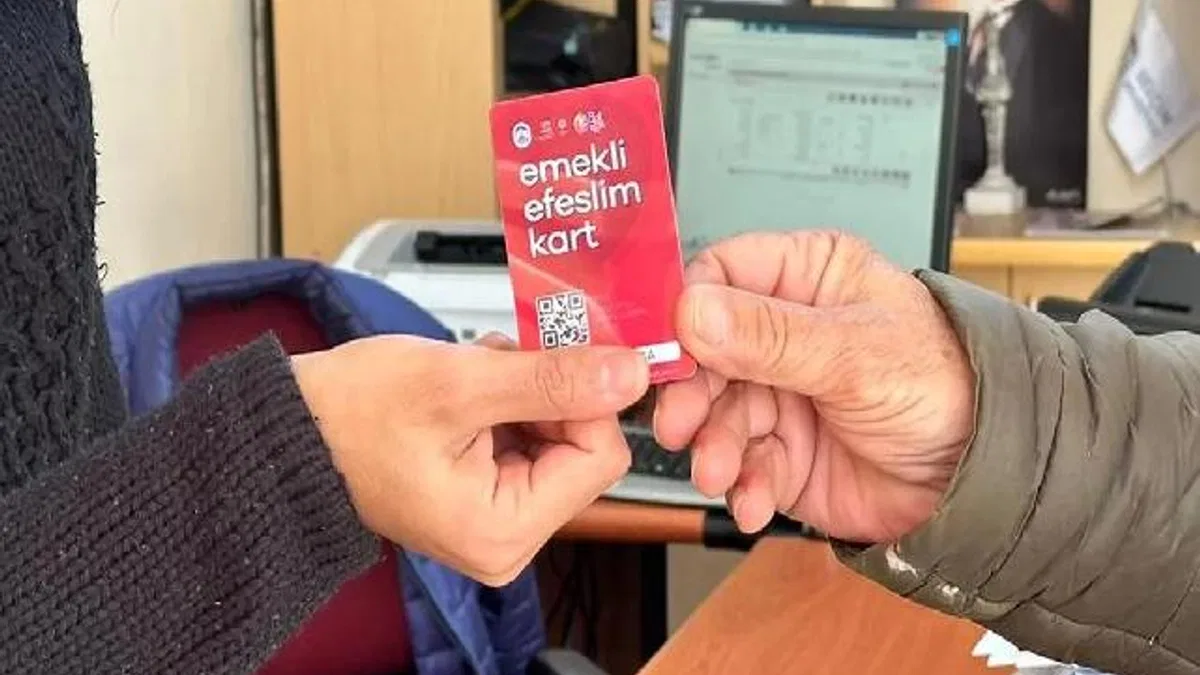 Efes Selçuk Belediyesi'nden emekliye destek