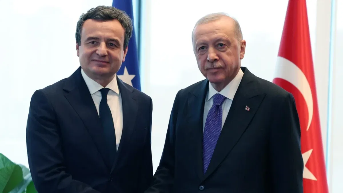 Cumhurbaşkanı Erdoğan, Kosova Başbakanı Kurti'yi kabul etti