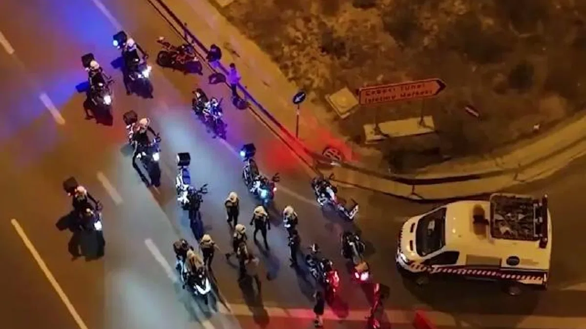 İstanbul’da tehlikeli motosiklet sürücülerine operasyon