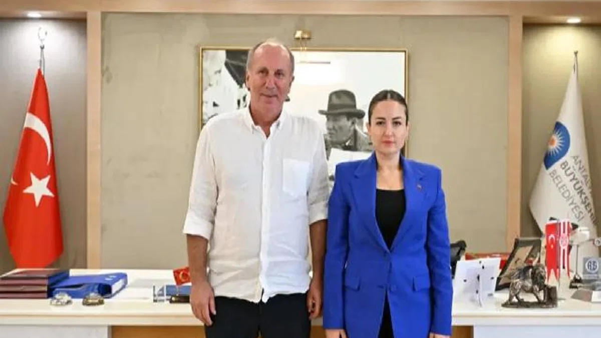 Muharrem İnce Başkan Vekili Özdemir’i ziyaret etti