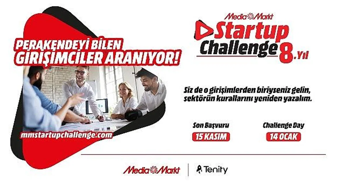 MediaMarkt Startup Challenge Yarışması'nda başvuru için son gün 15 Kasım!