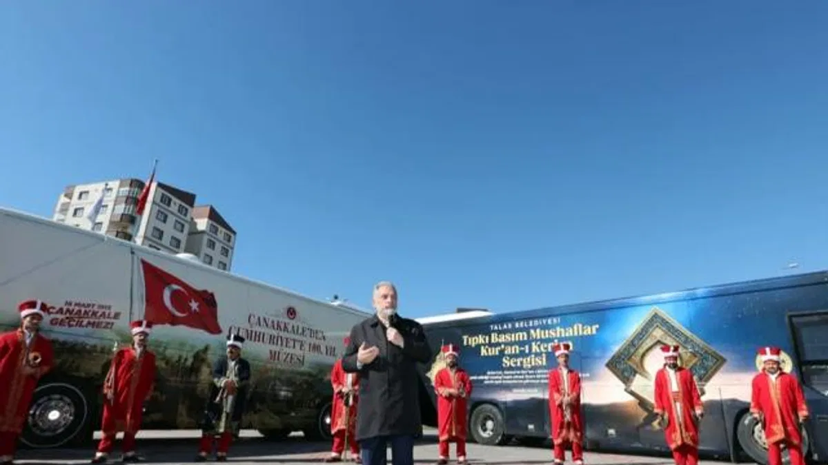 Kayseri Talas'tan 18 Mart mesajı