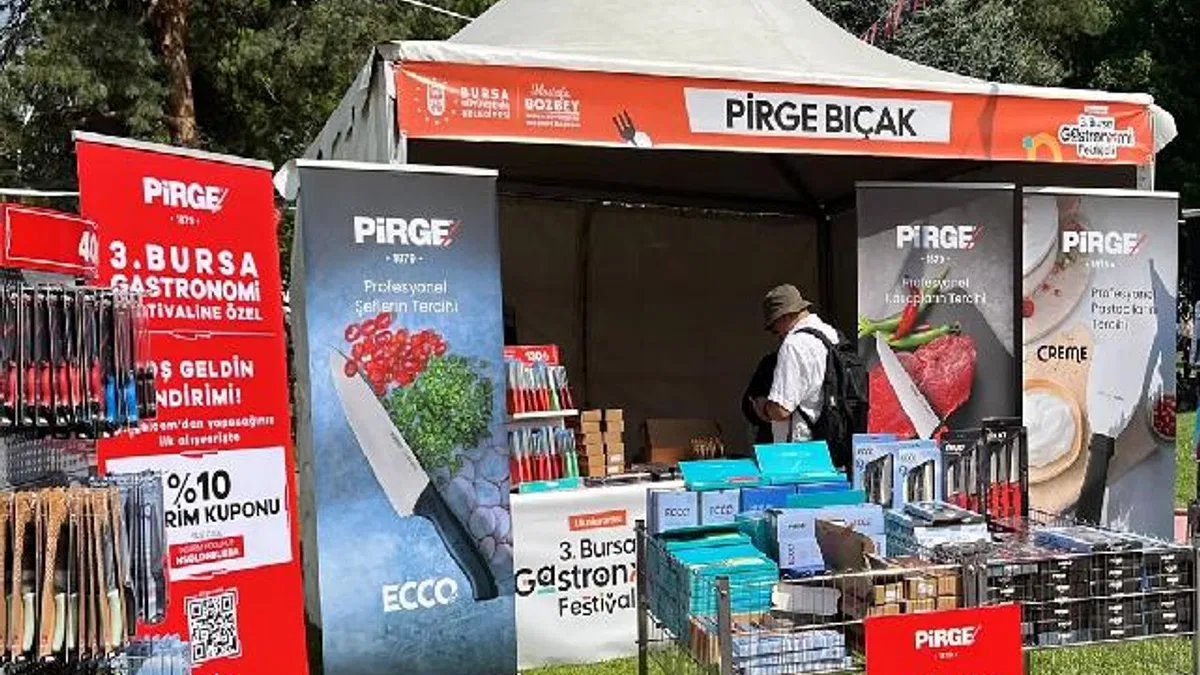 Mutfağın en keskini de Uluslararası 4. Bursa Gastronomi Festivali'nde