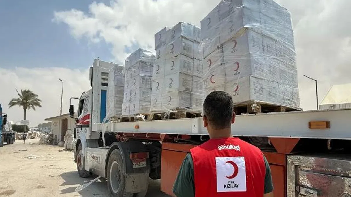 Türk Kızılay’dan Gazze’de sağlık hizmetlerine büyük destek