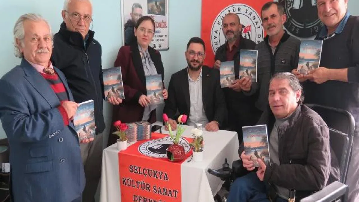 Ödüllü şair Selçukya'da okurlarıyla buluştu