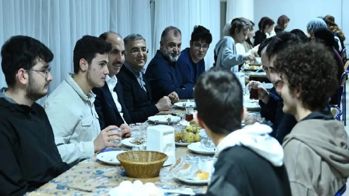 Konya'da yatılı öğrencilere manevi destek!