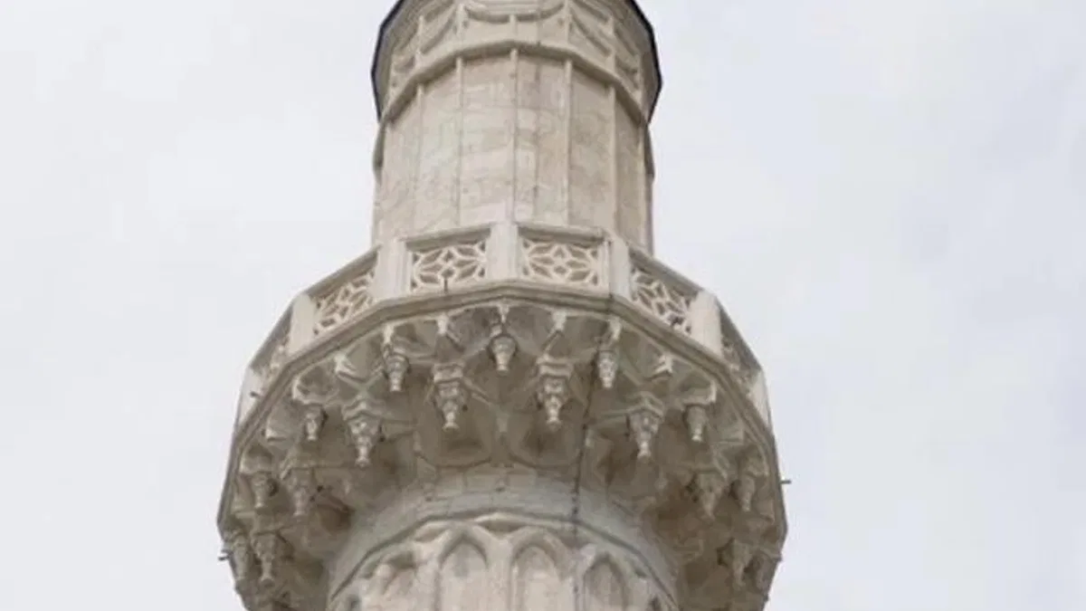 Ayasofya'da kuzeydoğu minare restorasyonu tamamlandı