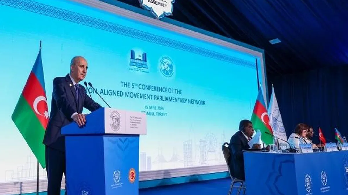 Kurtulmuş: Bağlantısızlar adaletsizliklere karşı sessiz kalmadı