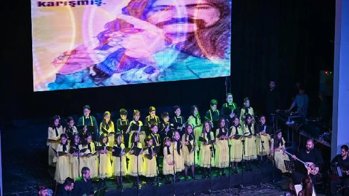 Minik kalplerden büyük ezgiler Malatya’da yankılandı