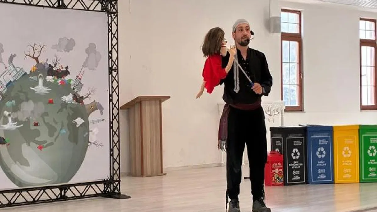Sakarya'da miniklere eğlenceli buluşma
