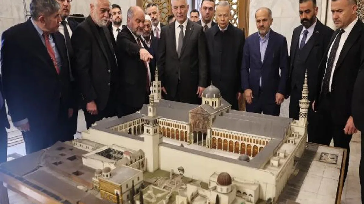 Bakan Bolat’tan Şam'da ikinci gün