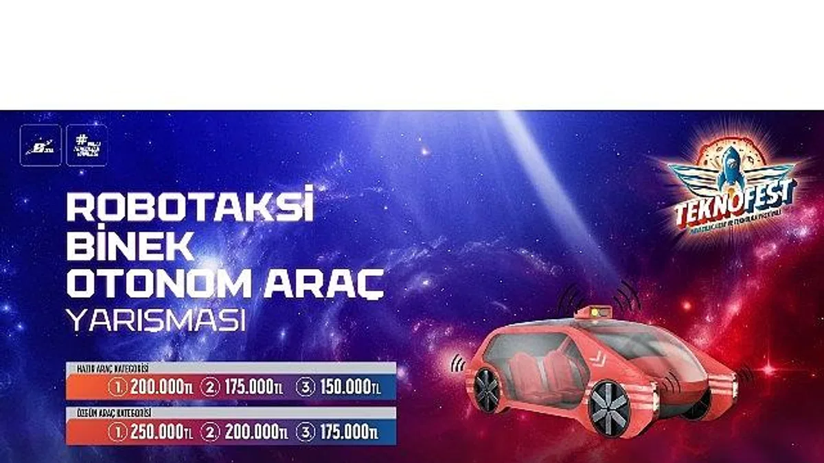 TEKNOFEST Robotaksi Binek Otonom Araç Yarışmasında Final Heyecanı Başladı