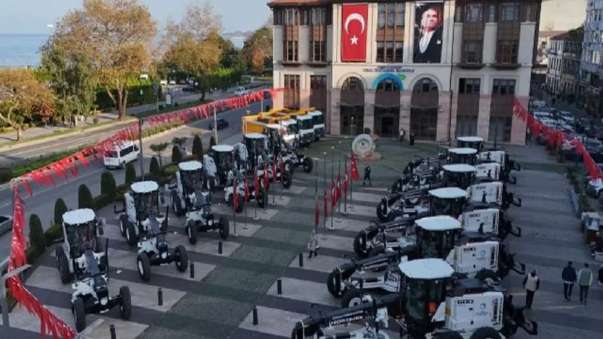 Ordu Büyükşehir'in araç filosu her geçen gün genişliyor