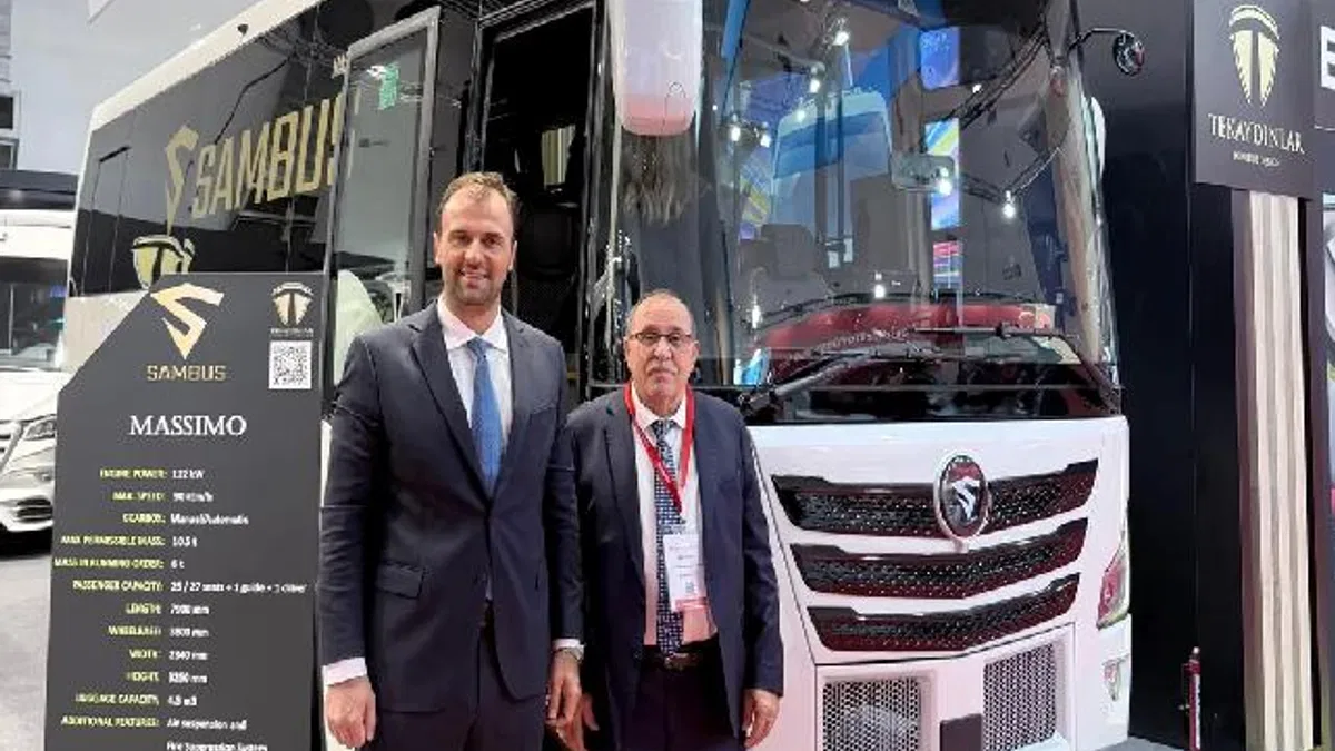 SAMBUS, Busworld Brüksel Fuarı'nda görücüye çıktı