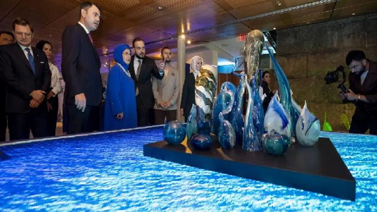 New York'taki 'Sıfır Atık Mavi-Damla Damla' sergisinde Konya'daki proje rol-model oldu