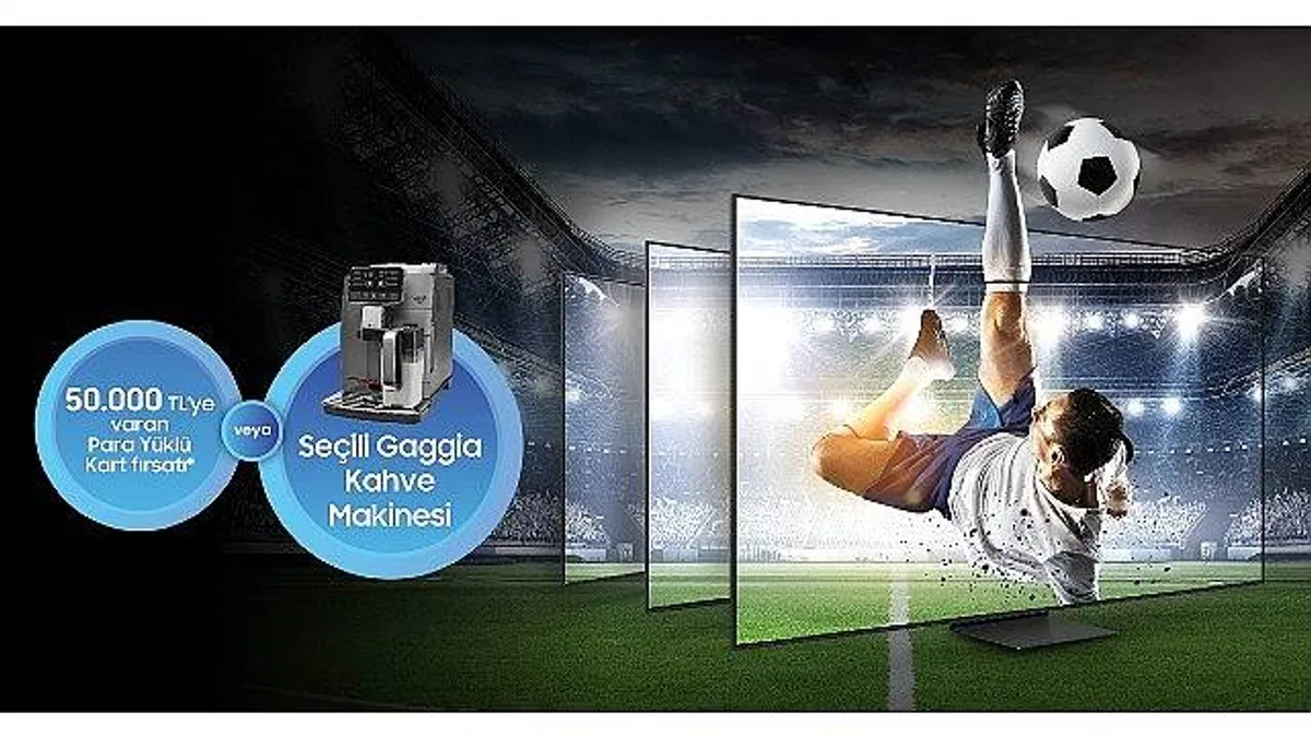 Samsung'da 'Büyük TV Günleri' büyük fırsatlarla başladı
