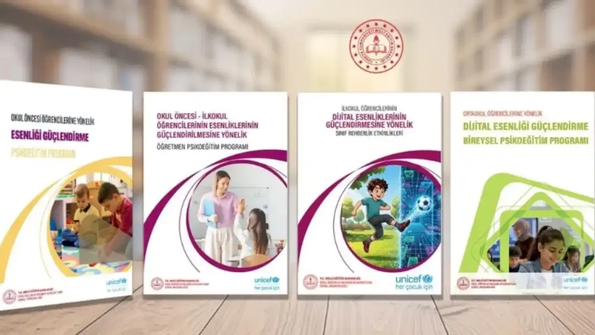 MEB ve UNICEF, öğrenci esenliğini güçlendirecek içerikler hazırladı
