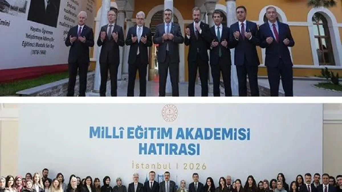 Milli Eğitim Akademisi 'ilk ders'le açıldı