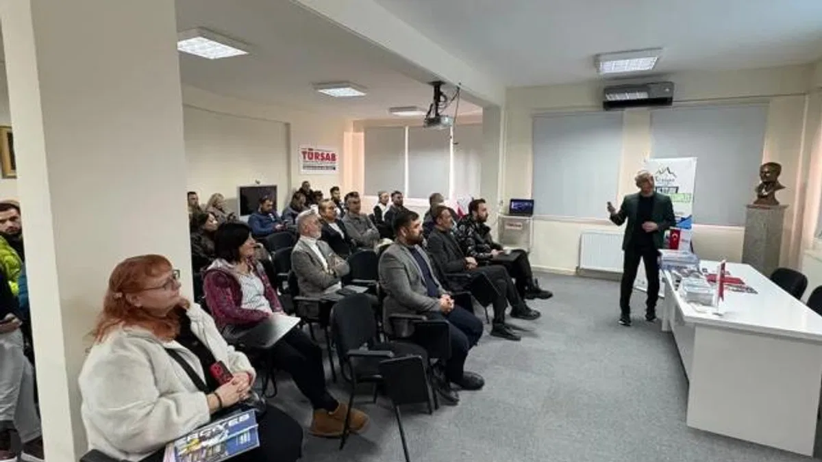 Nevşehirli turizmcilere Erciyes sunumu