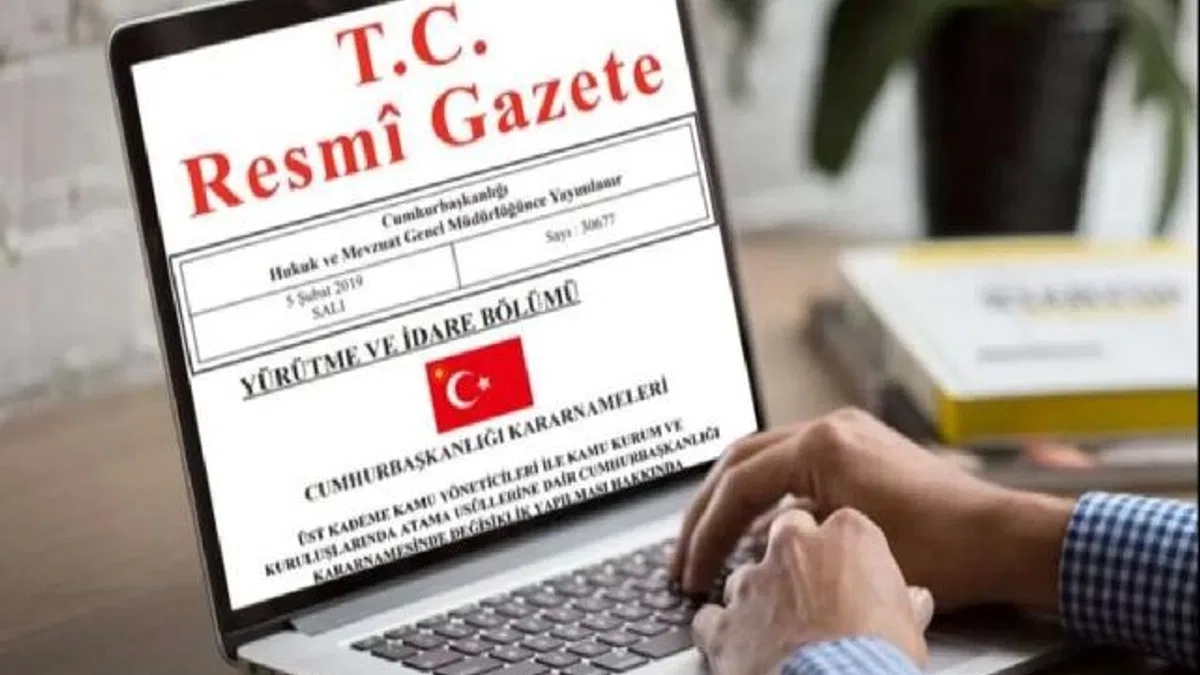 Yeni atamalar Resmi Gazete’de yayımlandı
