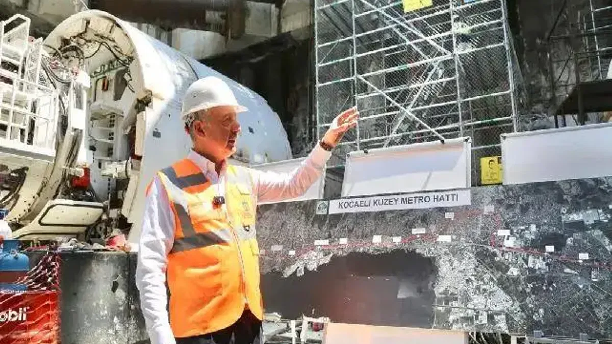 Kocaeli'de dev köstebekler derinden çalışacak
